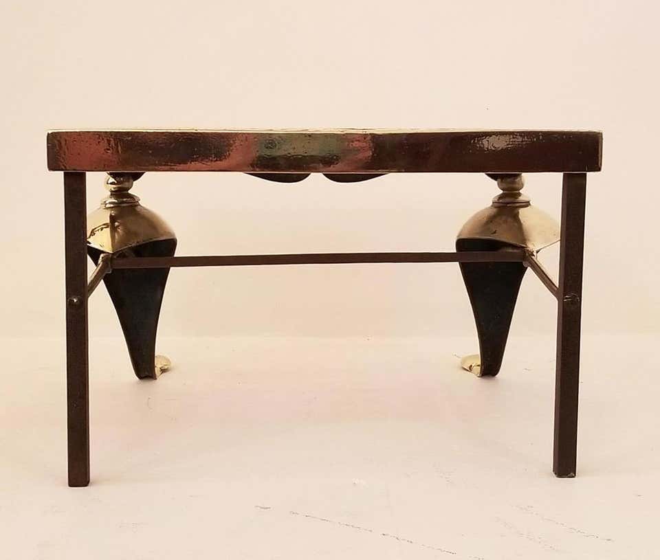 19th Century Brass Trivet/Footman David Skinner Antiques